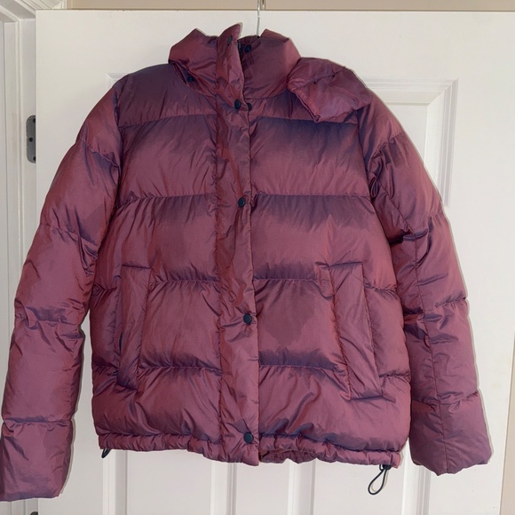 RARE LIMITED Lululemon Wunder Puff Puffer Jacket sz 6 - Heathered Plumful Purple - Picture 3 of 16